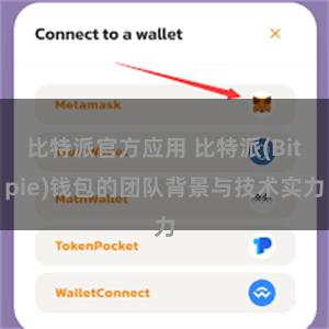 比特派官方应用 比特派(Bitpie)钱包的团队背景与技术实力