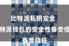 比特派私钥安全  比特派钱包的安全性备受信任