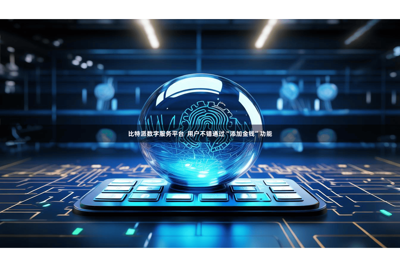 比特派数字服务平台  用户不错通过“添加金钱”功能