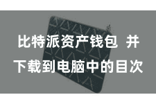 比特派资产钱包  并下载到电脑中的目次
