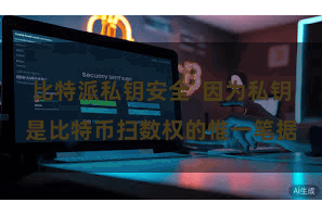 比特派私钥安全  因为私钥是比特币扫数权的惟一笔据
