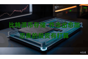 比特派币存储  作念出愈加忠良的投资有打算
