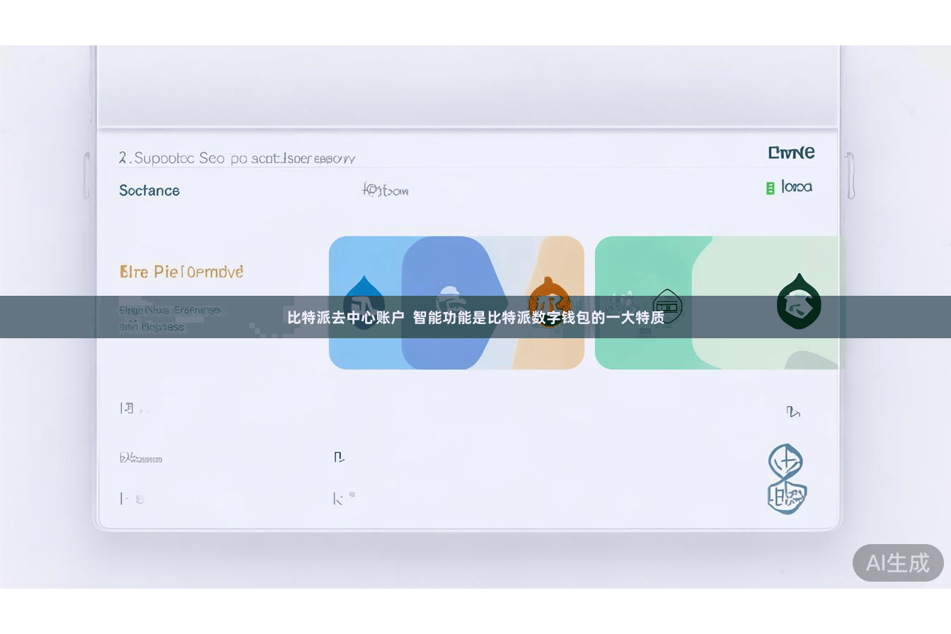 比特派去中心账户  智能功能是比特派数字钱包的一大特质